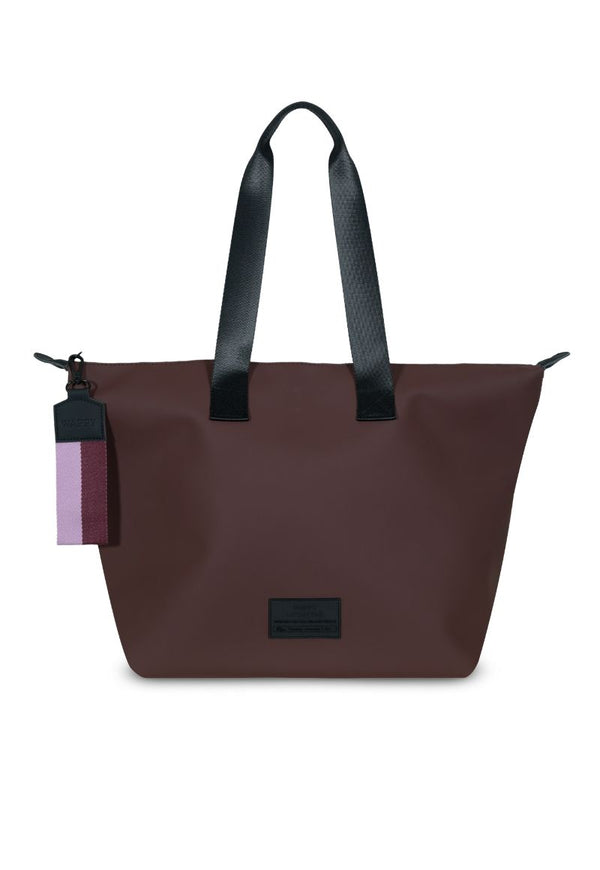 Cartera Urban Engomada Wappy color chocolate, cartera mujer para notebook