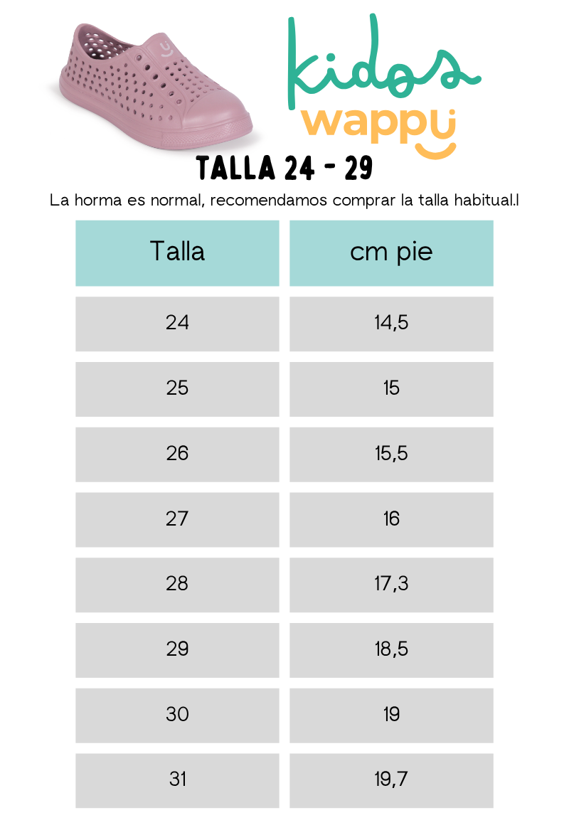 Medidas y tallas
