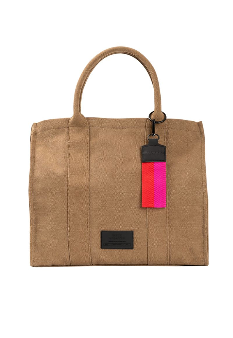 CARTERA TOTE VINTAGE CAMEL
